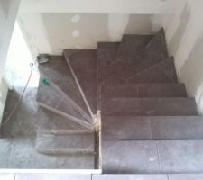 Escalier de l'&eacute;tage