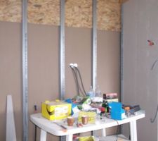 Mise en place des cloisons