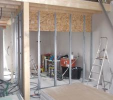 Mise en place des cloisons
