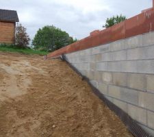 Vue de derrière de la maison