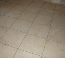 Carreau 45x45 pose droite