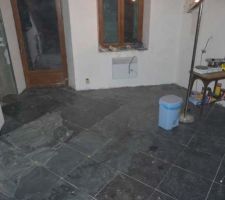 Carrelage cuisine fini