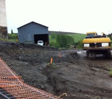 Acc&egrave;s du lotissement    parking.