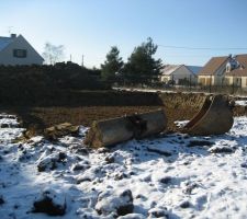 Trou de terrassement définitif