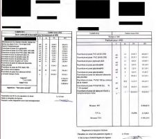 DEVIS que nous avons signé ET FACTURE DES VRD que nous avons reçu!!!