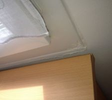Vous pourez admirer la qualite de finition du placo au tour des fenetres