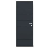 Porte Kline modèle Canopée RAL 7016