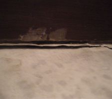 Le bac a douche italienne a carreler nu, faience a presque 1cm.