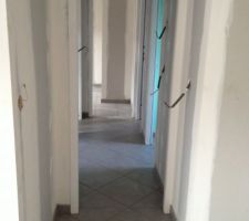 Couloir pose diagonale