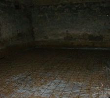 Pr&eacute;paration de la dalle