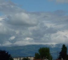 Neige sur le Pilat un 25 mai...