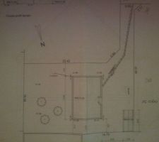 Emplacement maison sur le terrain