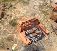 Premier barbecue à la maison!!!!