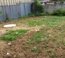 Le puisard a été déplacé mais n'est toujours pas là où il devrait être....