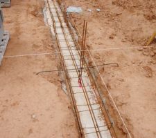Ferraillage fondation