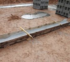 Goulotte pour beton