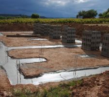 Coulage semelles