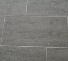 D&eacute;tail carrelage s&eacute;jour