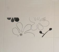 D&eacute;tail motifs fa&iuml;ence SDB