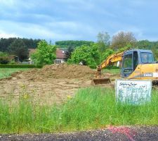 Le chantier est commencé , un bon début