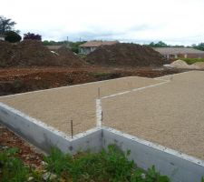 La future terrasse