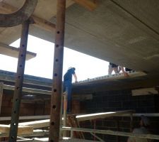 Coffrage plancher étage