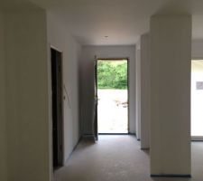 Plafonds terminés   sous couche