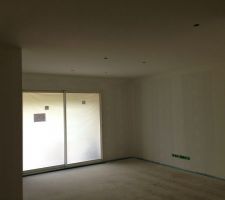 Plafonds terminés   sous couche