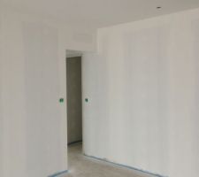 Plafonds terminés   sous couche