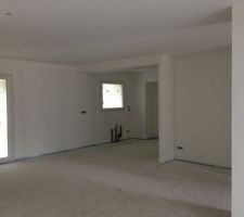 Plafonds terminés   sous couche