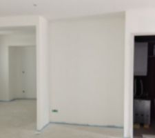 Plafonds terminés   sous couche
