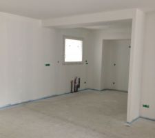 Plafonds terminés   sous couche