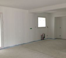 Plafonds terminés   sous couche
