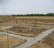Coulage des fondations