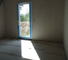 La chambre se dessine