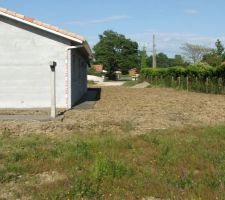Terrassement terminé