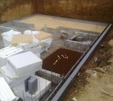 Polyuréthane entreposé sur lequel il a plu