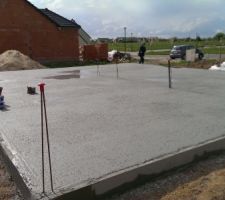 La dalle au premi&egrave;re heures