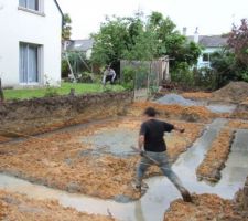 Les rigoles de Pompei se sont remplies d'eau