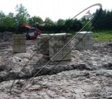 Livraison matériaux fondations