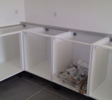 Installation de la cuisine