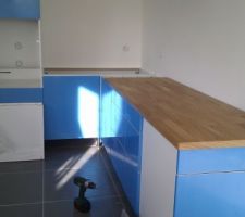 Installation de la cuisine