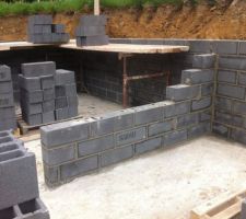Le sous sol prend forme