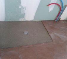 Sol de le douche italienne