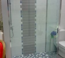 Choix des carrelages - salle de bain et WC du rez-de-chauss&eacute;e