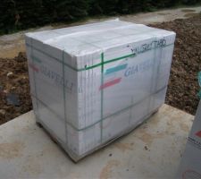 Le carrelage du sol au RdC