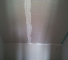 Cloisons du dressing de la chambre 1