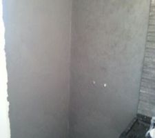 Beton ciré premiere passe