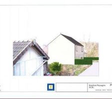 Insertion paysagère de notre future maison