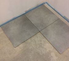 Carrelage des chambres 40x40